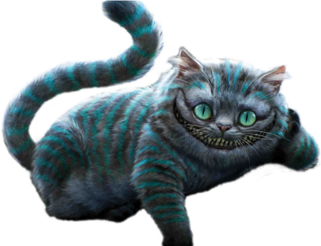 Cheshire Cat Smile PNG Clipart