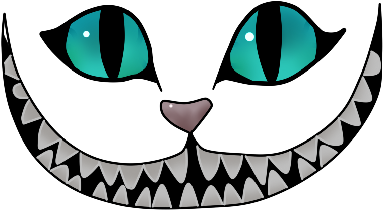 Cheshire Cat Smile PNG HD Image