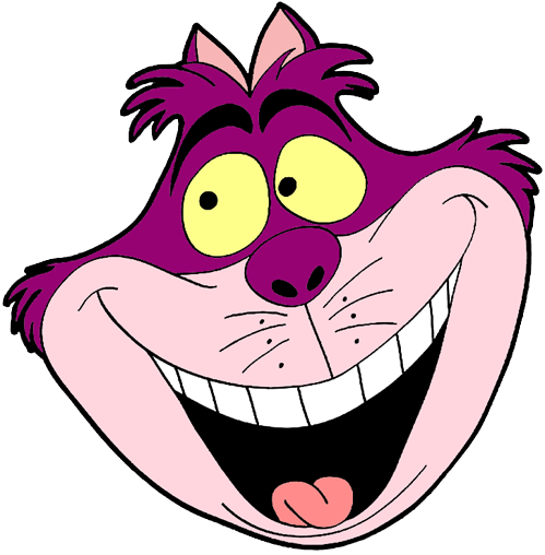 Cheshire Cat Smile PNG Image