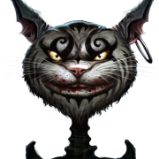 Cheshire Cat Smile Transparent