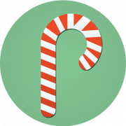 Christmas Candy Holiday PNG Image