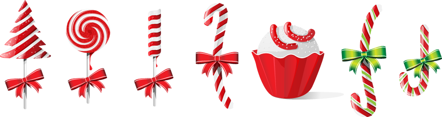 Christmas Candy Holiday PNG Image HD