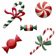 Christmas Candy PNG Images