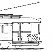City Tram PNG -afbeeldingen