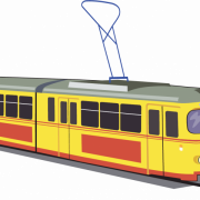 Stadt Straßenbahn PNG Bild
