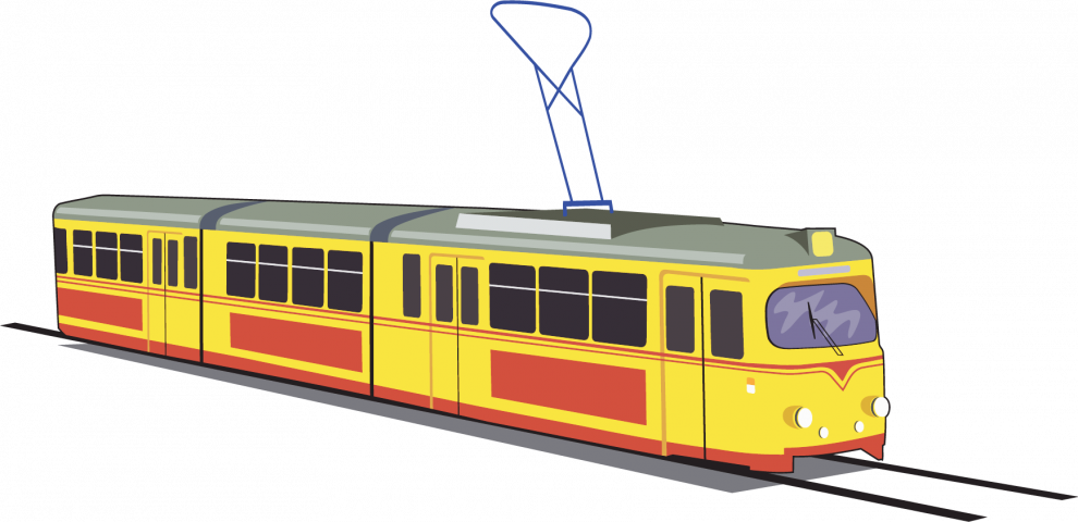 City Tram PNG Picture