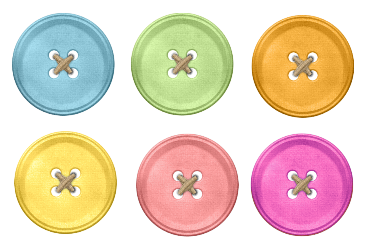 Clothes Button Background PNG