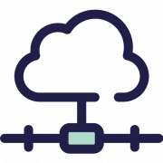 Cloud Computing Connection PNG Cutout