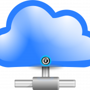 Tecnologia del cloud computing cutout png