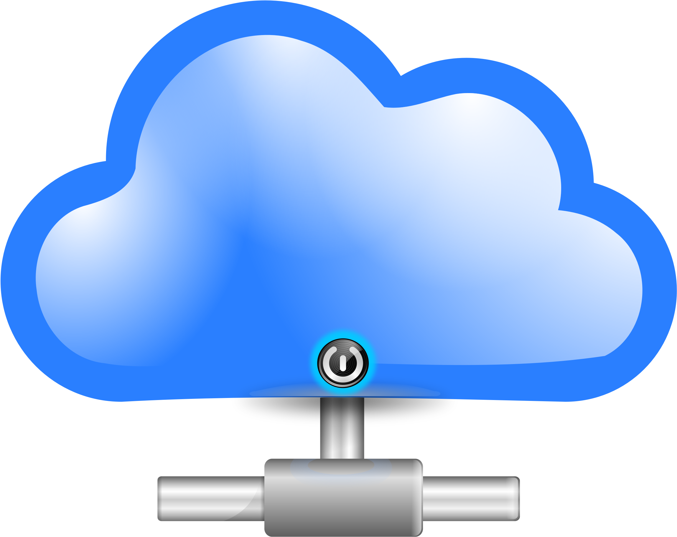 Cloud Computing Technology PNG Cutout