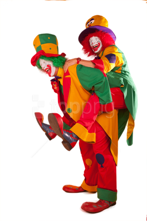 Clown Circus PNG File