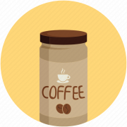 Coffee Jar PNG File