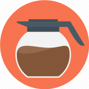 Coffee Jarder Glass PNG
