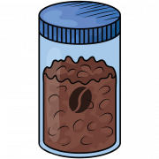 Coffee Jarder Glass PNG Images