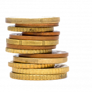 Coin Stack Investment PNG