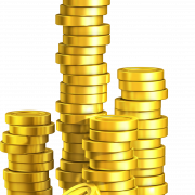 Coin Stack Investment PNG Free Image
