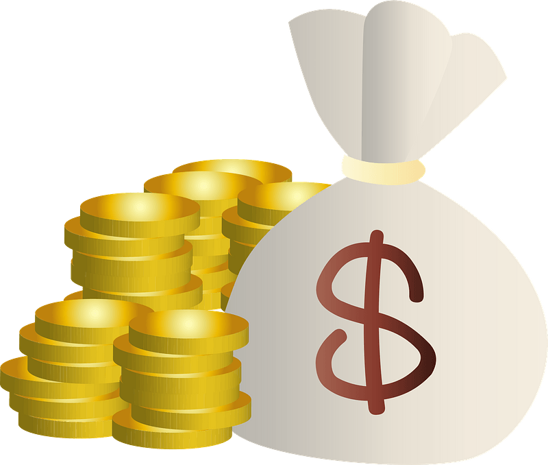 Coin Stack Investment PNG HD Image