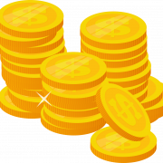 Coin Stack Investissement PNG Image HD