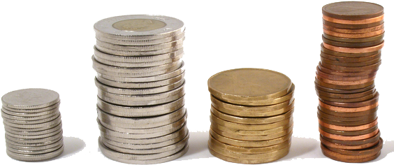 Coin Stack Investment PNG Image