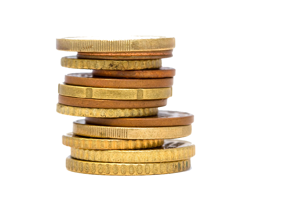Coin Stack Investment PNG
