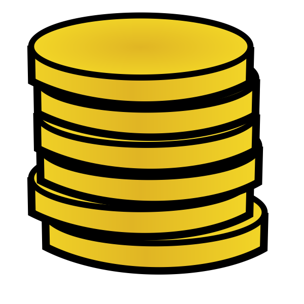 Coin Stack PNG Image HD
