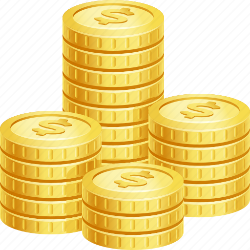 Coin Stack PNG Pic