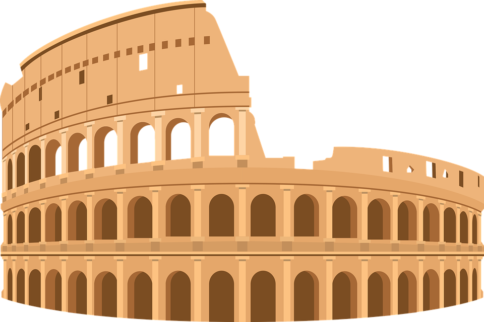 Colosseum Italy Monument PNG Cutout