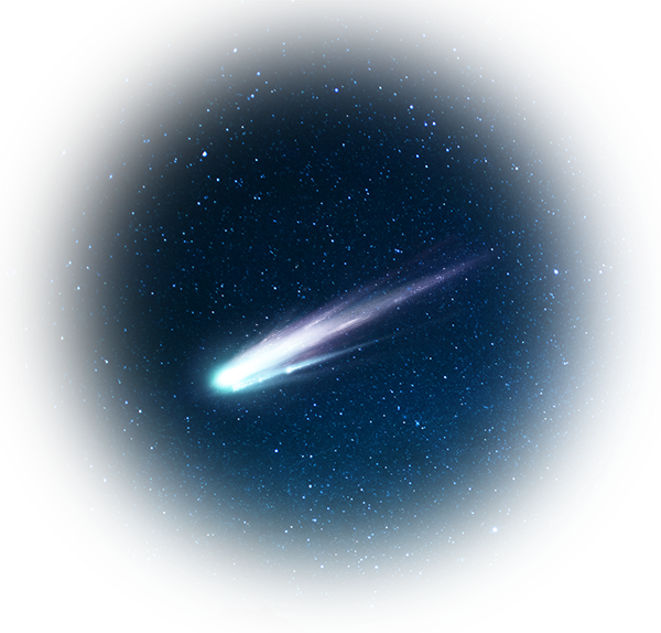 Comet Meteor Asteroid PNG Pic