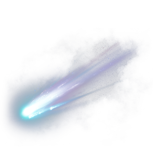 Comet Space PNG Picture