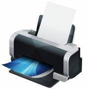 Computer Printer Device PNG Clipart
