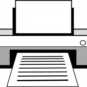Computer Printer Equipment PNG Pic