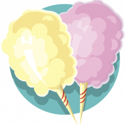 Cotton Candy PNG Photo