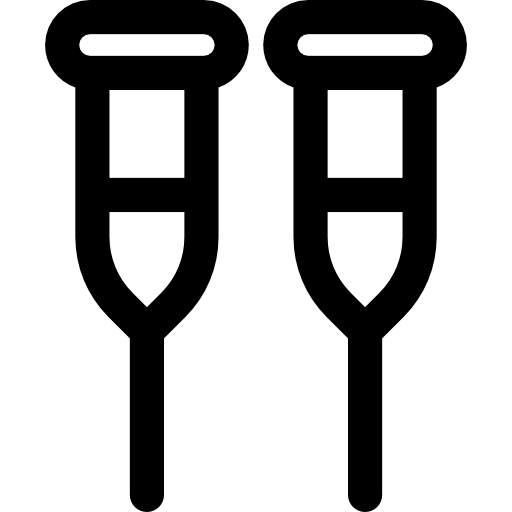 Crutch Vector PNG File
