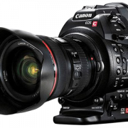 معدات كاميرا DSLR شفافة