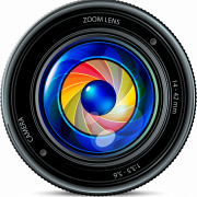 DSLR Kamera Lens PNG Dosyası