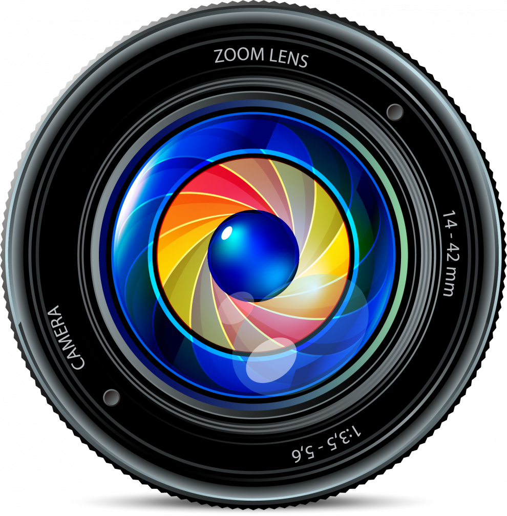 DSLR Camera Lens PNG File