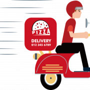 Delivery Scooter No Background