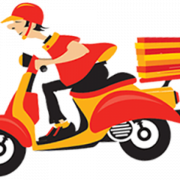 Delivery Scooter PNG