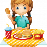 Eating Food PNG Images
