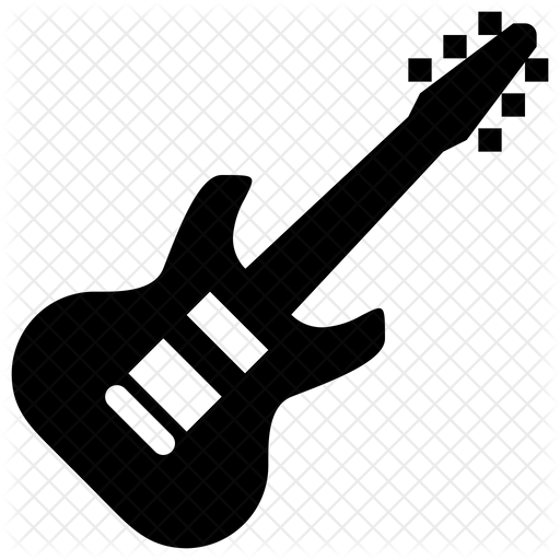 Electric Guitar Music PNG File