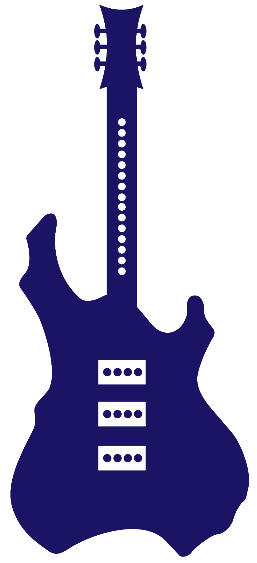 Electric Guitar Music PNG Picture