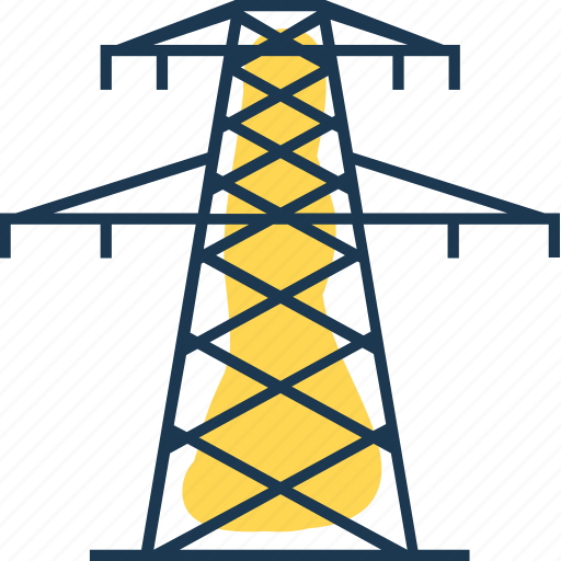 Electricity Transmission Tower PNG Image HD