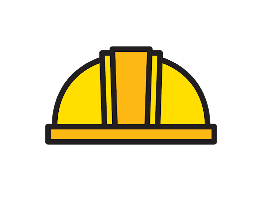 Engineer Helmet Construction PNG Clipart