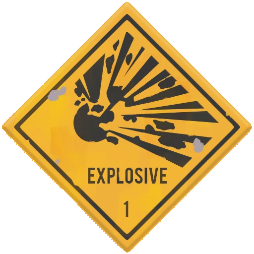 Explosive Sign PNG Clipart