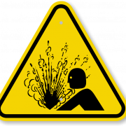 Explosive Sign PNG Image