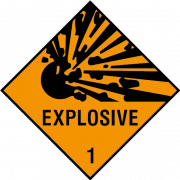 Explosive Sign Vector PNG Images HD