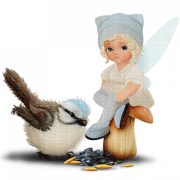 Fairy Bird Png Clipart