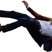 Falling People PNG Pic