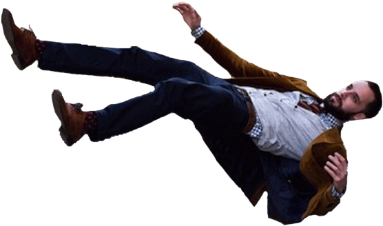 Falling People PNG Pic