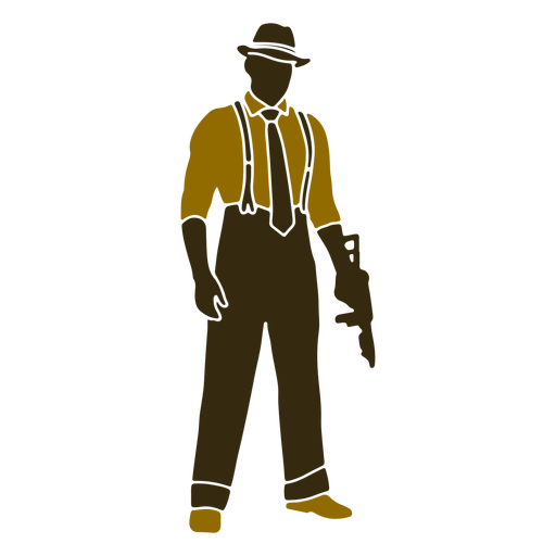 Gangster Vector PNG Pic